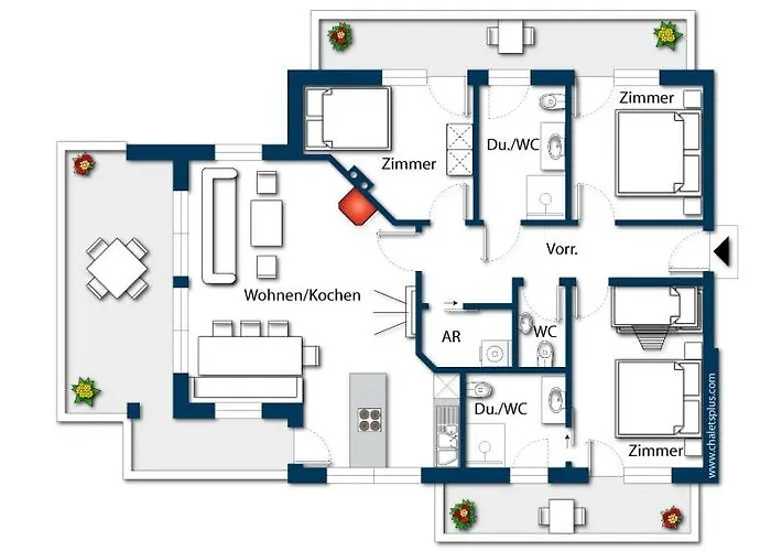 Дом отдыха Wiesenhaus 1 *